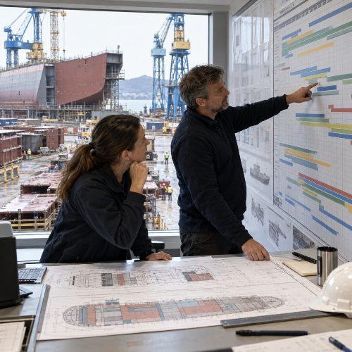 L03 - Ship Production Organization Project course cover