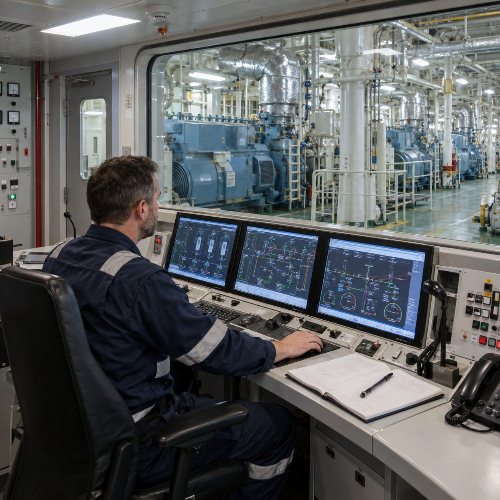 B13 - Marine Engineering - Propulsion, Auxiliary Systems & Control Engineering course cover